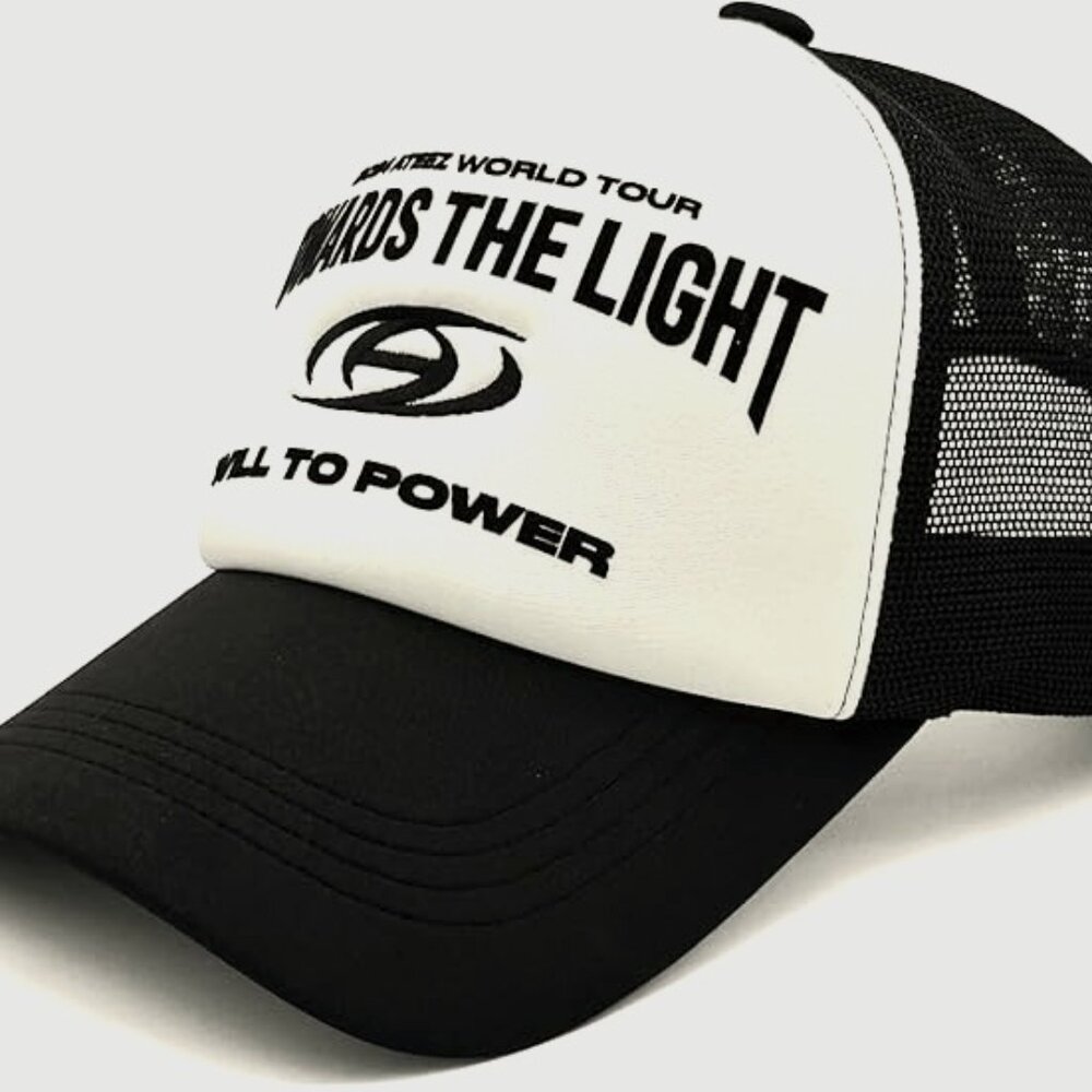 ATEEZ Official Tour Merch Hat, Black